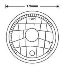 Load image into Gallery viewer, 7&quot; Crystal with LED Ring